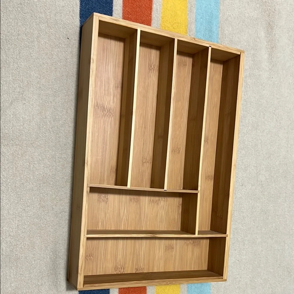 Bamboo Drawer Organizer